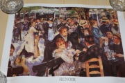 Renoir, Bal w Moulin de la Galette, reprodukcja obrazu plakat,Paryż,46,5x33