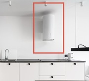 Biały Okap kominowy Ciarko ORP WH – wydajny, nowoczesny