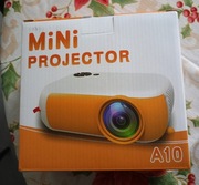 nowy Przenośny Rzutnik Mini Projektor Led Full Hd Usb Ekran Do 100"