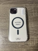 Etui na telefon iPhone 15 Plus MagSafe(ciemnozielony)/ szkło gratis