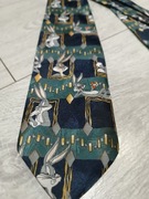 Krawat Vintage St.Michael Bugs Bunny Retro MARKS&SPENSER.