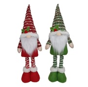 Skrzaty krasmale teleskopowe nogi 65cm para 2 sztuki dekoracja świąteczna