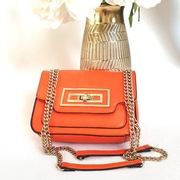 Pomarańczowa torebka mini na ramię River Island