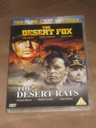 THE DESERT FOX / THE DESERT RATS  PUSTYNNY LIS/SZCZURY PUSTYNI  (2 DVD)