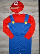 212^ Super Mario strój przebranie 9/11 Lat 134/146