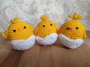 Kurczaczki w skorupce, Wielkanoc, handmade