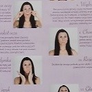 Tablica z ćwiczeniami jogi twarzy format A3