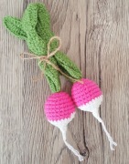 Szydełkowe rzodkiewki