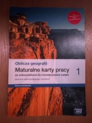 Oblicza geografii 1 Maturalne karty pracy Zakres Rozszerzony Nowa Era