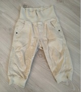 H&M spodnie sztruksowe rozm 80