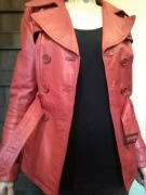 Kurtka czerwona skóra naturalna roz. 36 ORSAY