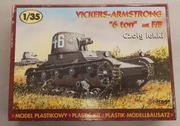czołg lekki VICKERS-ARMSTRONG "6 ton" MK F/B Mirage 1:35