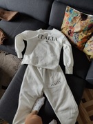 Dresy bawelna białe rozmiar m