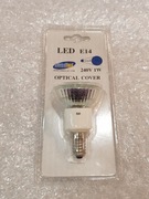 Żarówka LED Kolorowa Swedlux E14 1W Niebieska