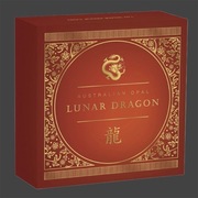 Srebrna moneta 1 Oz uncja Lunar Opal rok Smoka 2024 Proof