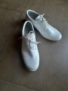 Buty do komunii chłopięce białe Ani-But rozmiar 33