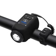 2w1 Mocna lampka rowerowa i dzwonek 