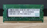 Pamięć RAM Apacer 2GB DDR3L PC3-12800 1600MHz SODIMM 