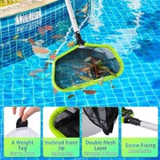 Siatka Podbierak do Basenu Jacuzzi Oczka Yeabett - Mocna Siatka bez kija