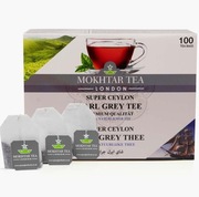 Herbata Earl Grey Mokhtar 100 torebek 