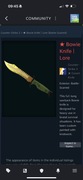 Nóż kosa cs2 Bowie Knife | Lore