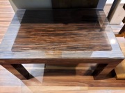 Stolik kawowy fornir zebrano 