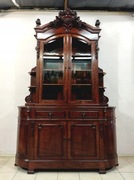 PIĘKNY KREDENS LUDWIK FILIP XIX wiek BIBLIOTEKA