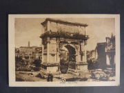 Stara pocztówka karta kartka pocztowa pocztówki - RZYM ROMA ARCI DI TILO -1