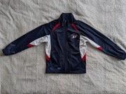 Granatowa zasuwana bluza dresowa sportowa C&A 128