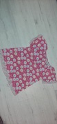 Bawełniana wygodna koszula bluzka krótki rękaw r.122, 7 lat, kwiatki