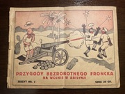 Komiks PRZYGODY BEZROBOTNEGO FRONCKA NA WOJNIE W ABISYNJI