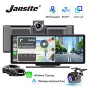 Jansite Radio Samochodowe CarPlay 10.26 przednia kamerka nagrywania