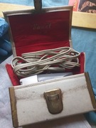 Golarka maszynka elektryczna PRL Komet TR 12 zestaw z etui pokrowcem