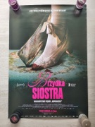 Plakat kinowy z filmu Brzydka siostra horror 