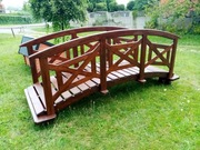 Mostek Ogrodowy kładka nad oczko/rzekę 260cm / promocja zimowa