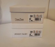 2 pary nowych czarnych sandałków ccc