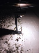 Lampa podjazdowa metalowa