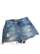 Jeansowe szorty krótkie spodenki jeansy 34,XS Hotpant 