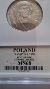 10 zł .1959 Mikołaj Kopernik.nota GCN MS68
