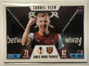 Match Attax EXTRA 2023/2024 JAMES WARD-PROWSE nr.122 TUNNEL VIEW