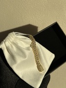 Bransoletka nowa premium moissanit Cuban 20cm 6mm