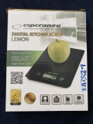 nowa waga kuchenna Esperanza czarna