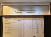 Bransoletka Ze Złota 18K(750) 1,81GR I Diamentami Naturalnymi 1,35CT