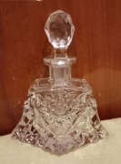 Dekoracyjna butelka na perfumy w stylu art deco Scott Cristal Cut Glass 