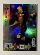 Karta piłkarska panini champions league 2012 - 2013 Andres Iniesta master