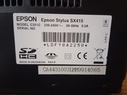 Epson stylus sx415