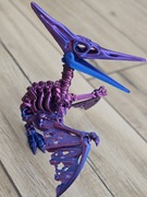 Imponujący Szkielet Pteranodona - Kolekcjonerski Model - Dwukolorowy Druk3D