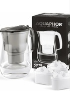 Dzbanek filtrujący AQUAPHOR Onyx Czarny + 3 wkłady B25 Maxfor Mg