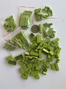 Z17 - Lego ZIELONE - 0,5 kg, posegregowane wg rodzaju i wielkości