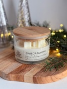 Świeca sojowa w szkle 530 ml | Piernikowa Magia